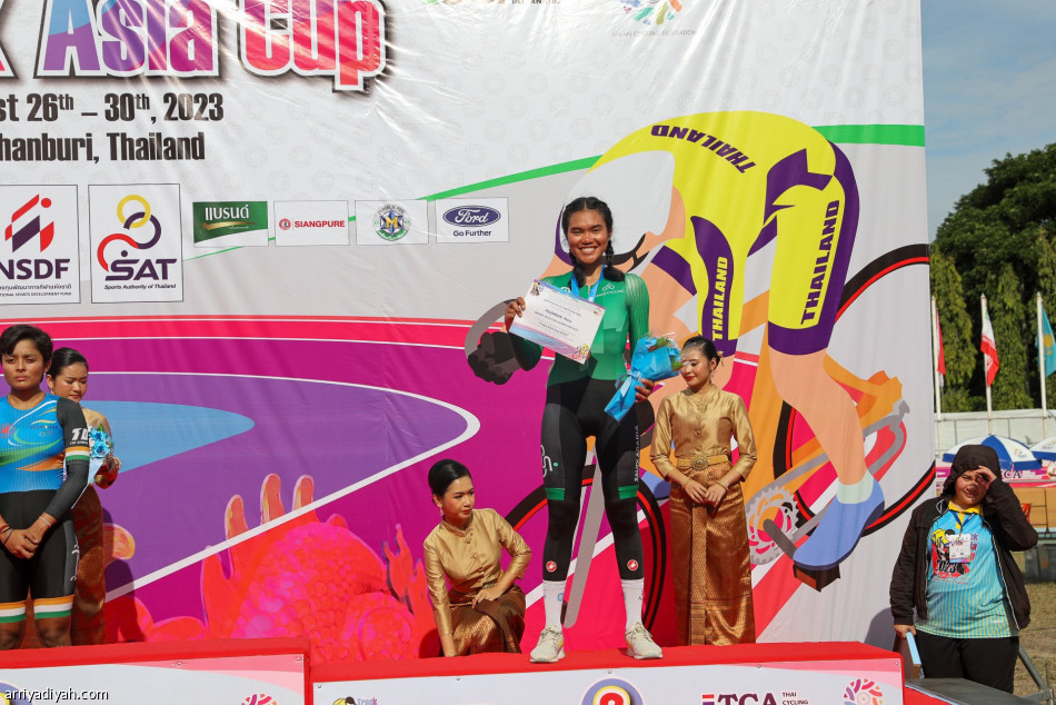 3 سعوديات يحققن ميداليات آسيا في الدراجات