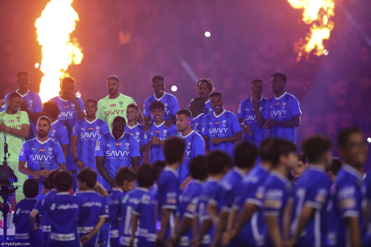 الهلال.. احتفال وانتصار