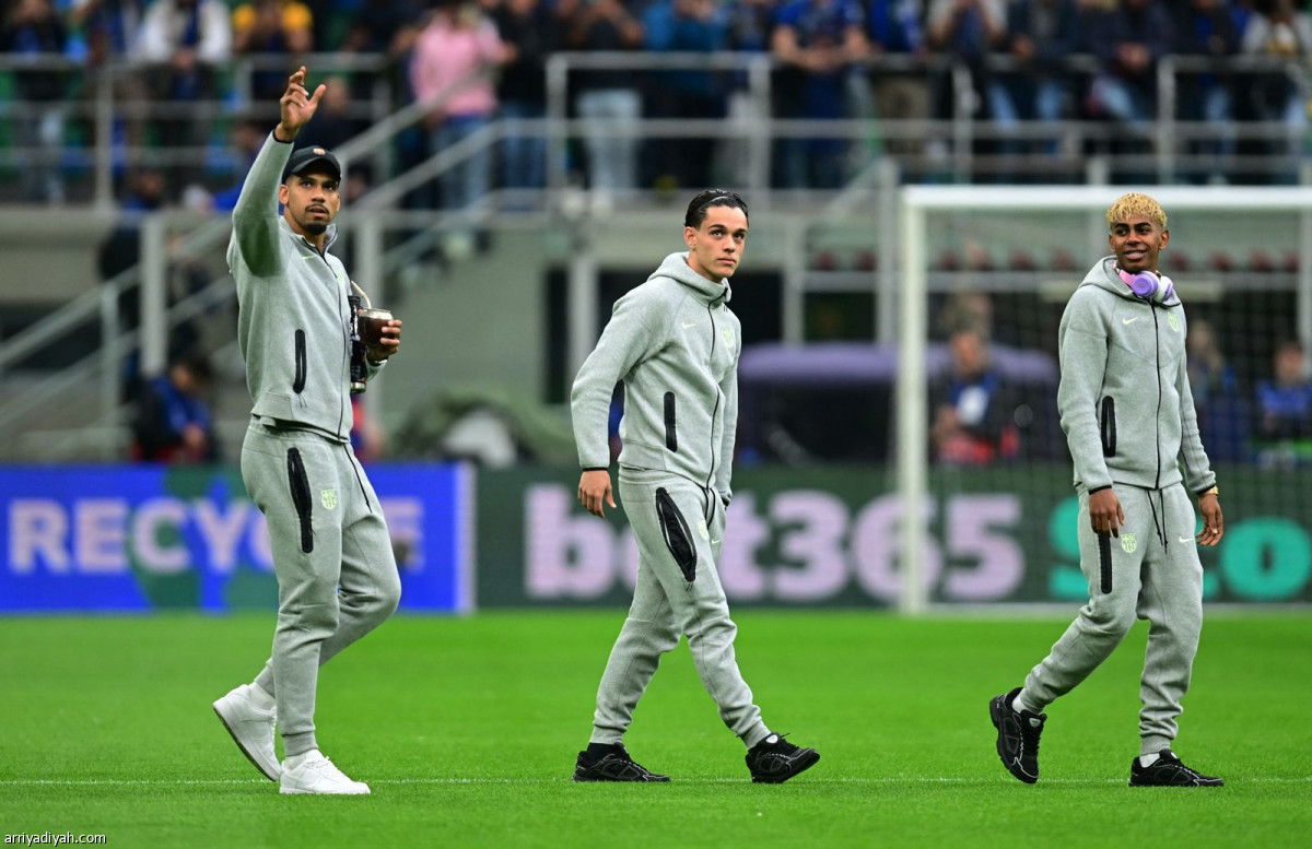 برشلونة بالأخضر