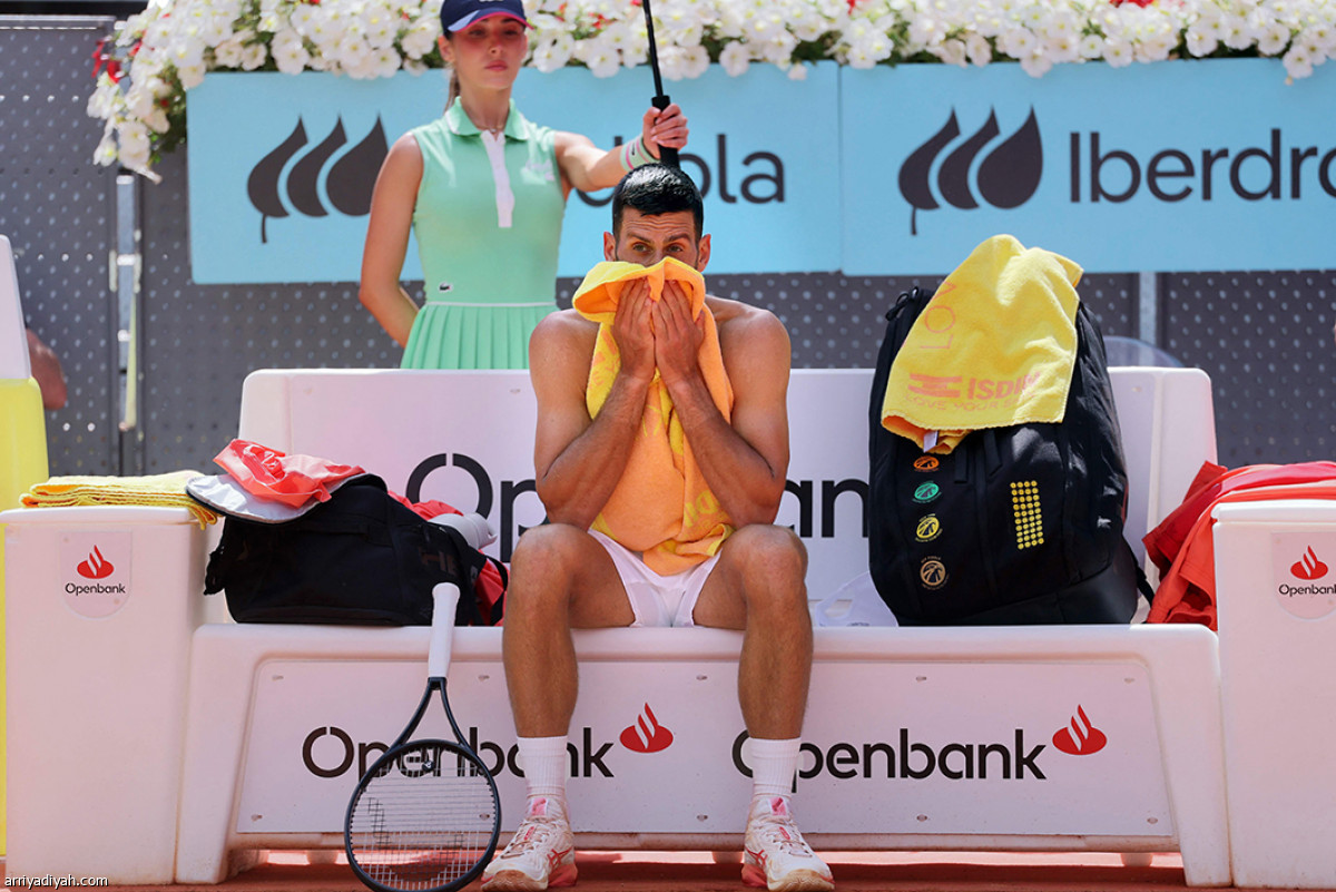 ديوكوفيتش يودع مدريد