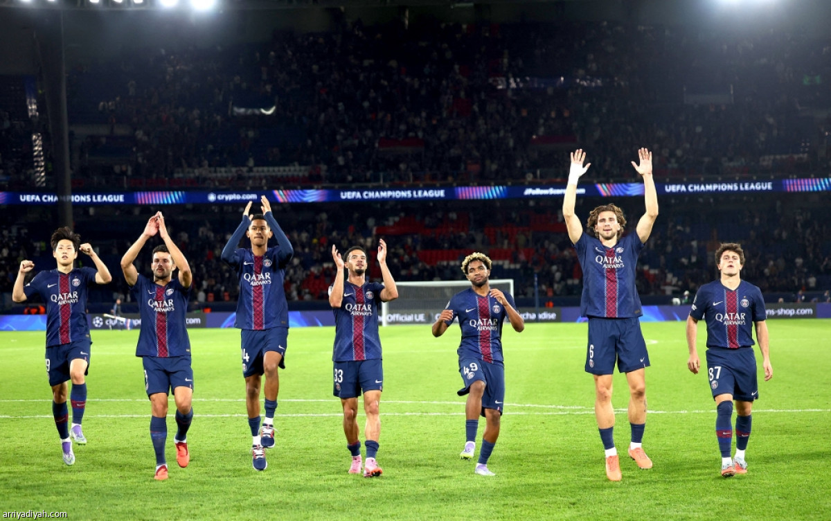 سان جيرمان يستعرض