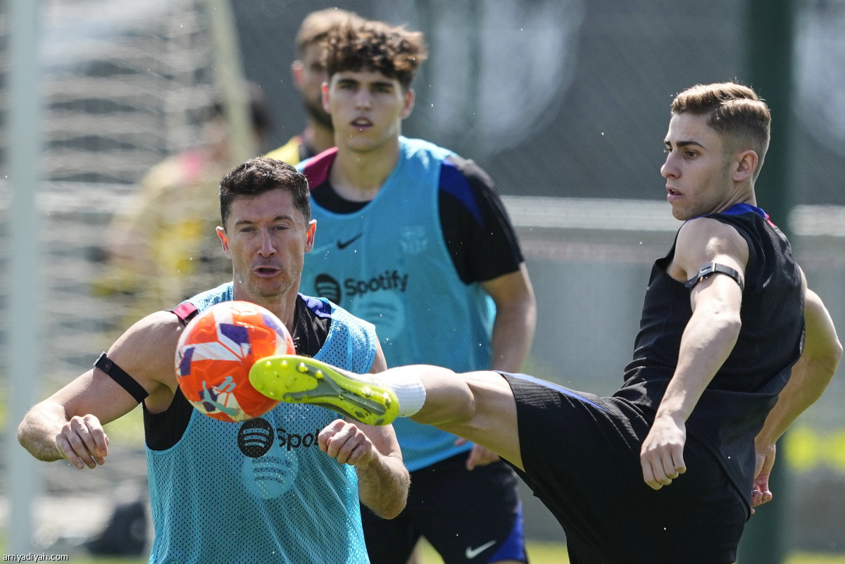 برشلونة.. تدريب أخير