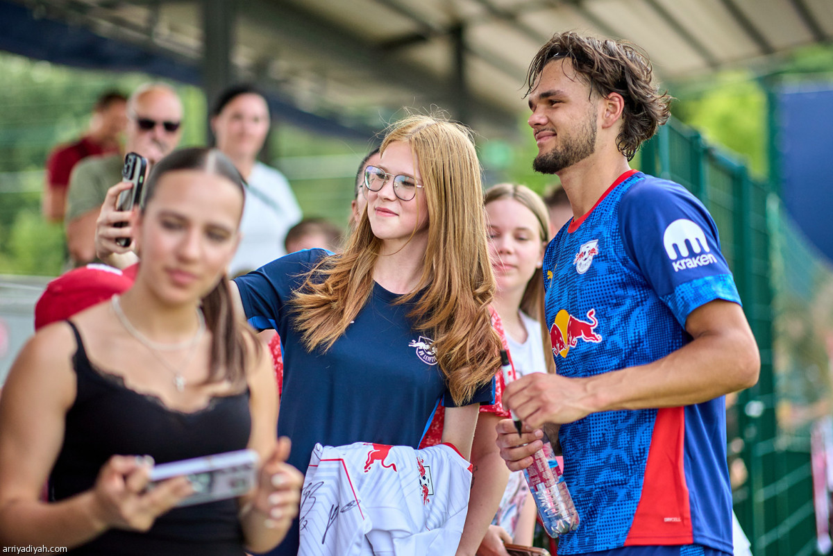 لايبزيج.. تدريب مفتوح