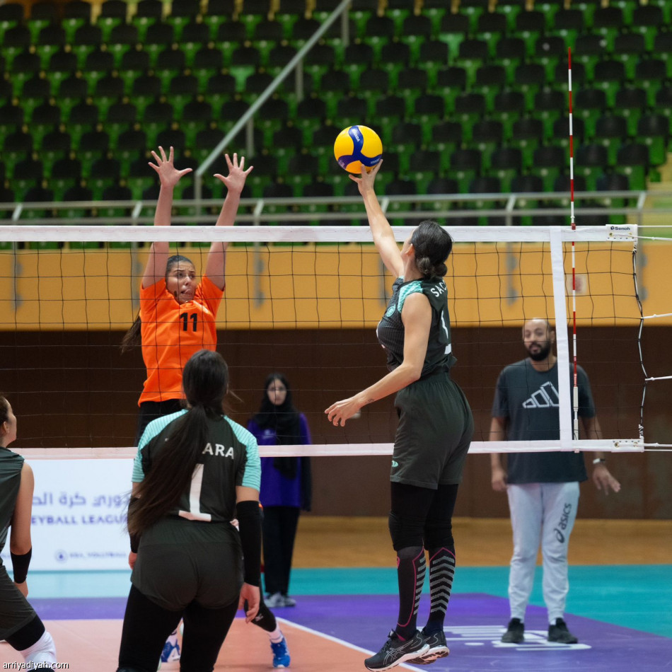 طائرة السيدات.. الاتحاد والنصر يواصلان الانتصارات